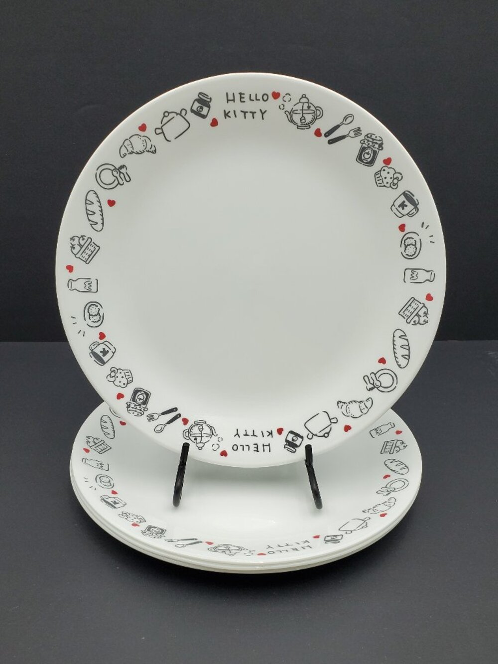 Corelle Hello Kitty Dinner Plates Corning Hello Kitty Very Delicious Plates